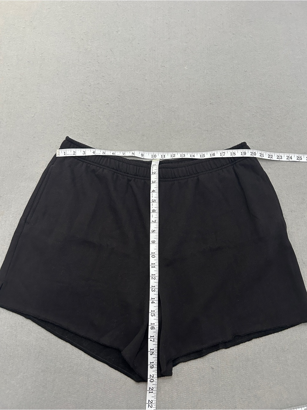 PINK Victoria's Secret Black Women's Athletic Shorts with White Logo Size XXL - Picture 3 of 4